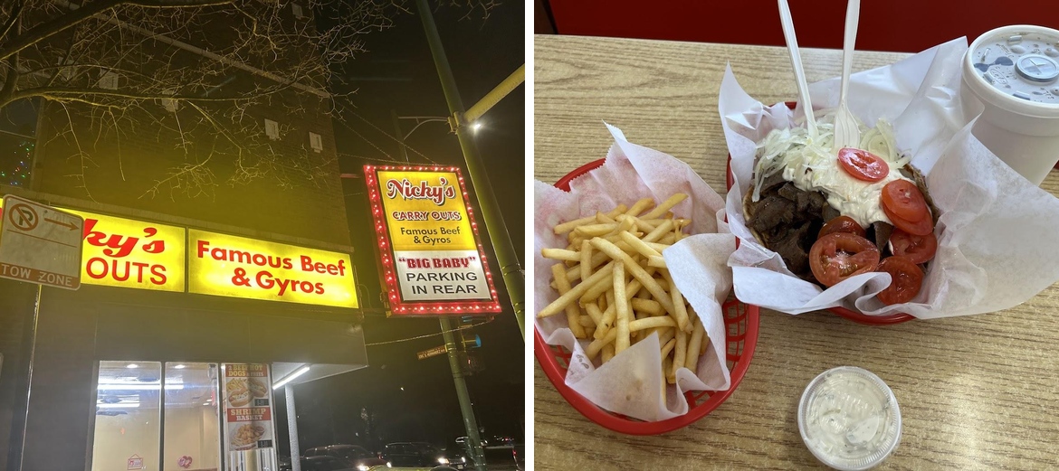 Nicky's Carry Outs Menu